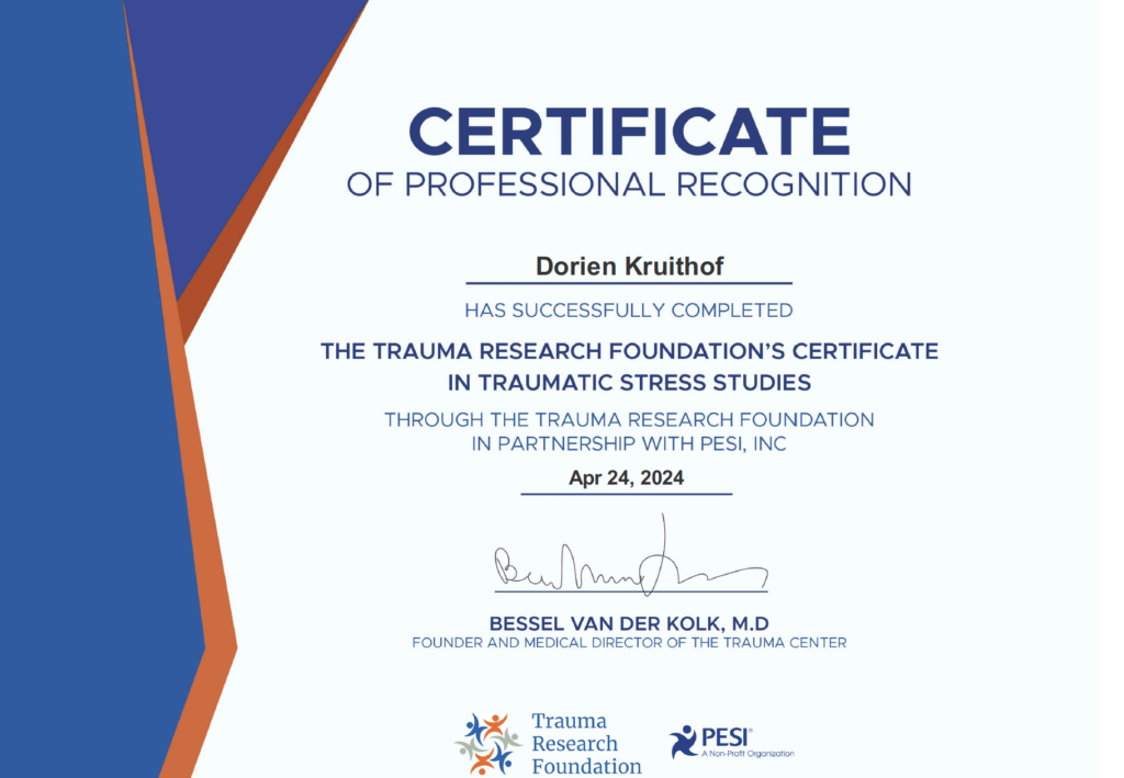 Traumatic Stress Studies Certificate